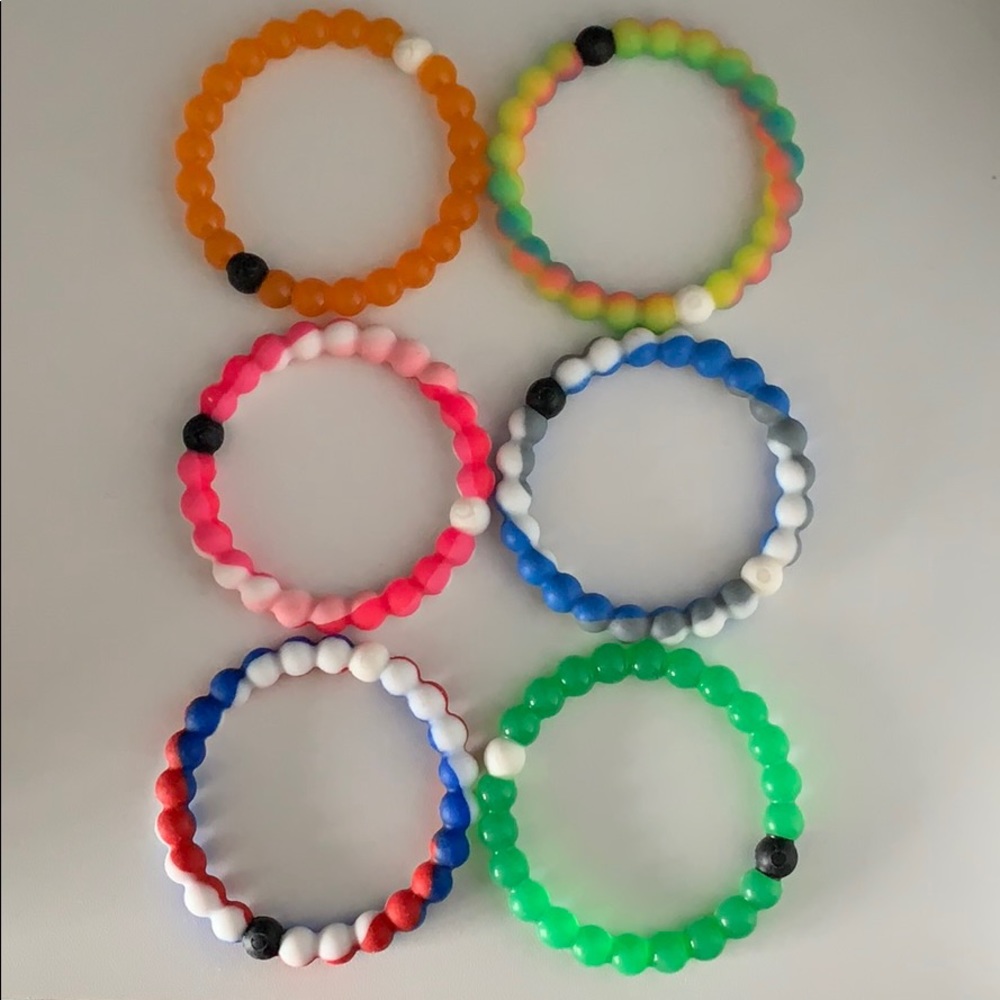 6 lokai bracelets
